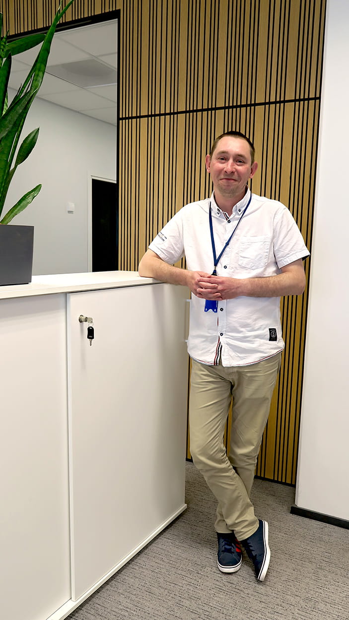Marcin Skuza, European Haulage, DSV Road Finland